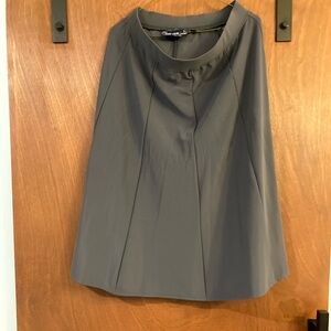 Susan Graver Gray Midi Skirt